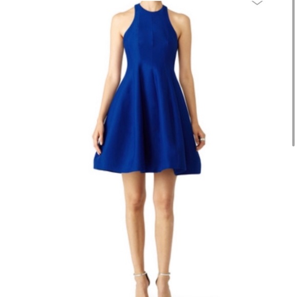 halston heritage silk faille dress Halston Heritage $445 Bright Red Carmine Silk Faille Structured Dress Size  2